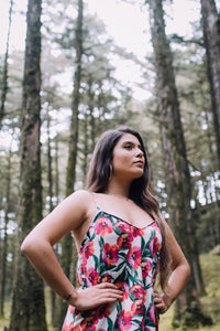 Vestido de tirantes corto