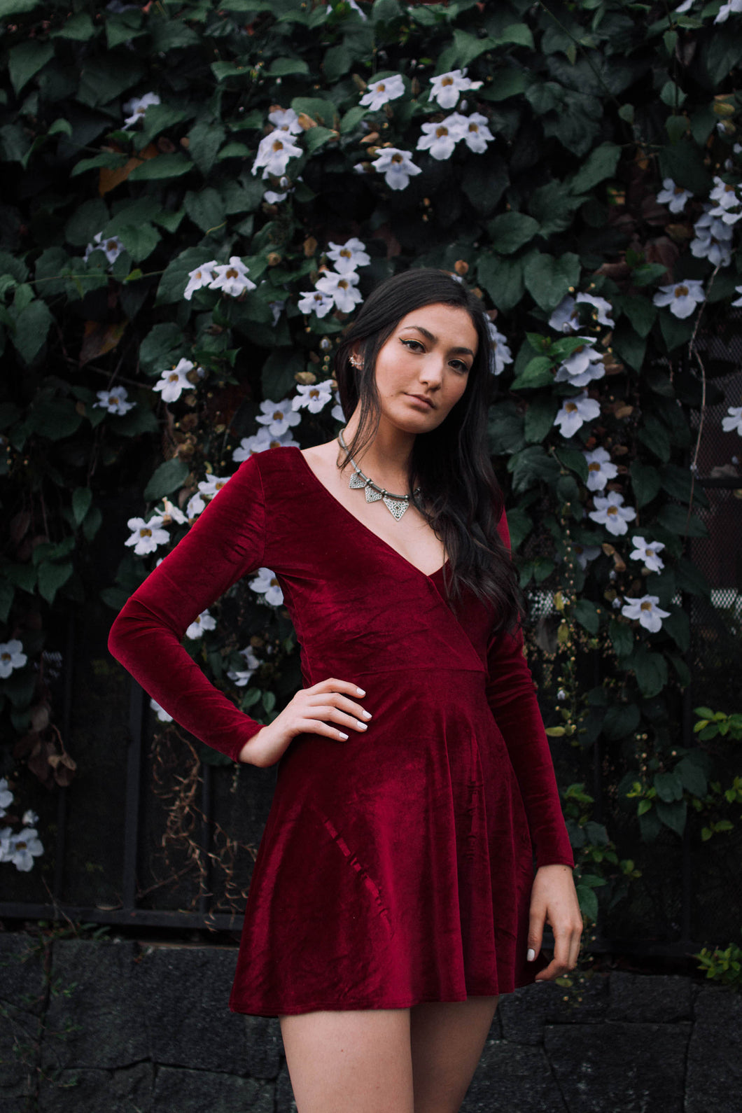 Velvet dress