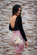 Falda tubo rosa