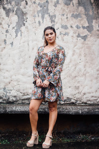 Vestido floreado