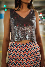 Falda short cruzada