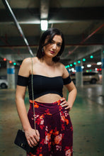 Pantalón alto estilo palazzo